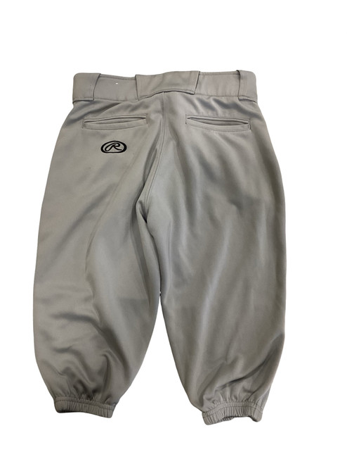 Vist Large View of Product Image Which is Used Rawlings BASEBALL KNICKERS GREY BB/SB Pant Boys Grey LG
