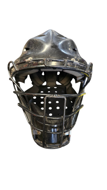 Vist Large View of Product Image Which is Used Wilson CATCHERS HELMET Catchers Helmet w/Mask Black SM