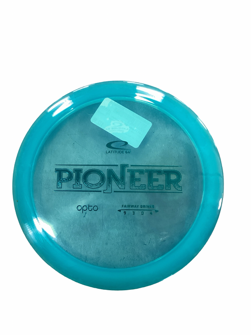 Vist Large View of Product Image Which is Used Latitude 64 PIONEER Disc Golf Driver Royal Blue
