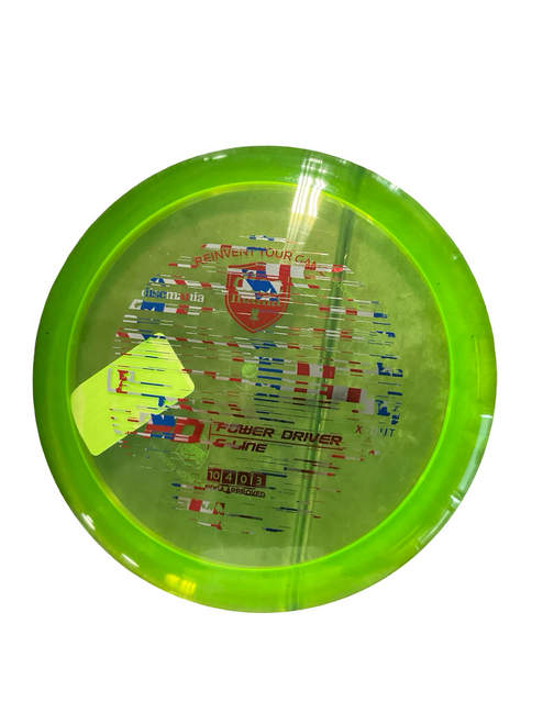 Vist Large View of Product Image Which is Used Discmania PD REINVENT Disc Golf Driver Green