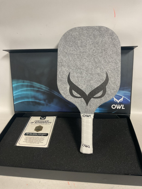 Vist Large View of Product Image Which is Used OWL CX Pickleball Racquet Grey