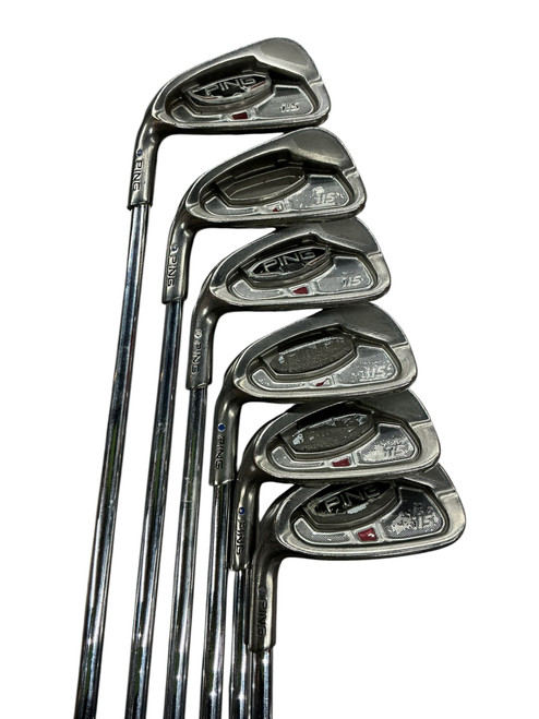 Vist Large View of Product Image Which is Used Ping I15 Mens Iron Set LH 5I-PW