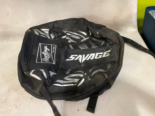 Vist Large View of Product Image Which is Used Rawlings BACKPACK BB/SB Player Backpack Black