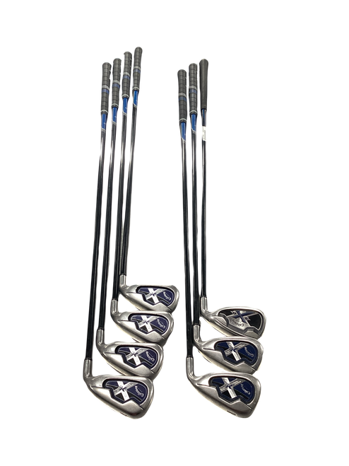 Vist Large View of Product Image Which is Used Callaway X18 Mens Iron Set RH 4I-GW/AW