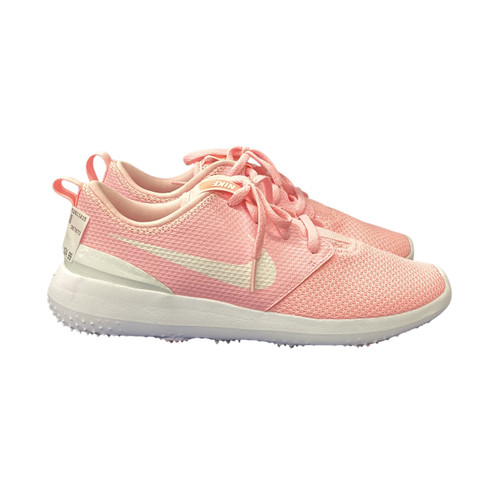Vist Large View of Product Image Which is Used Nike Jr Golf Shoes Pink Junior 05
