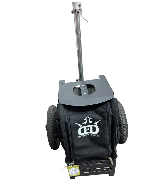 Vist Large View of Product Image Which is Used ZUCA COMPACT DISC CART Disc Golf Bag Black
