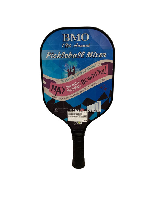 Vist Large View of Product Image Which is Used BMO PICKLEBALL MIXER Pickleball Racquet Royal Blue