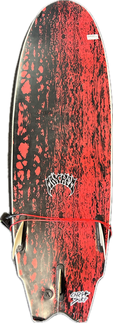 Vist Large View of Product Image Which is Used ODYSEA LOST RNF Surfboard Black 5Ft 5In