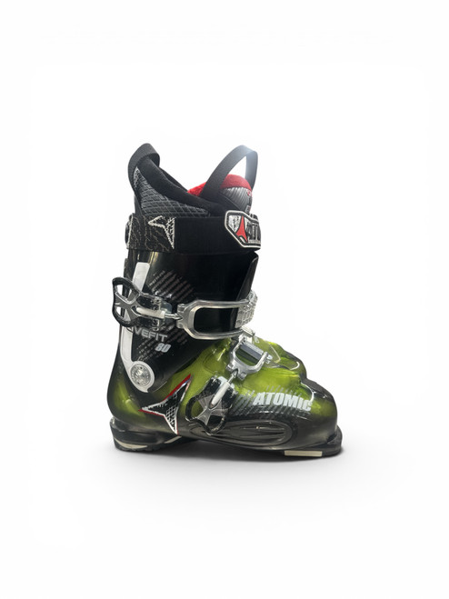 Vist Large View of Product Image Which is Used Atomic LIVEFIT 80 Mens DH Ski Boot Green 265 MP - M08.5 - W09.5