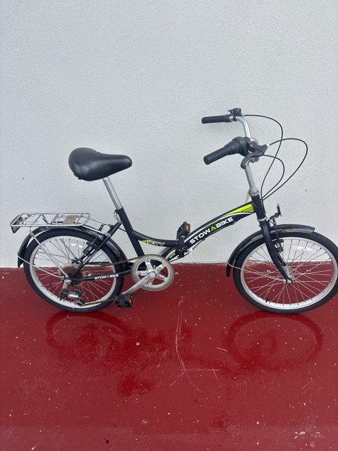 Vist Large View of Product Image Which is Used STOWAWAY Hybrid/City Bike Mens Black 54-55cm - MD Frame