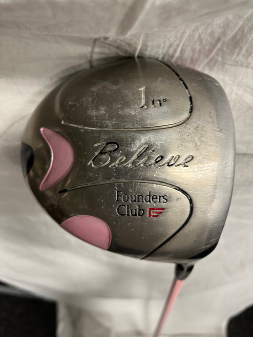 Vist Large View of Product Image Which is Used Founders Club BELIEVE DRIVER Womens Driver RH 10.0 Degree