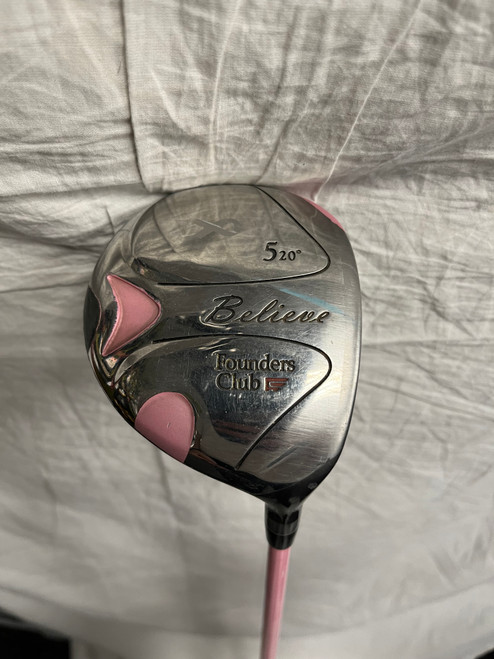 Vist Large View of Product Image Which is Used Founders Club BELIEVE 3 WOOD Womens Fairway Wood RH 5 Wood