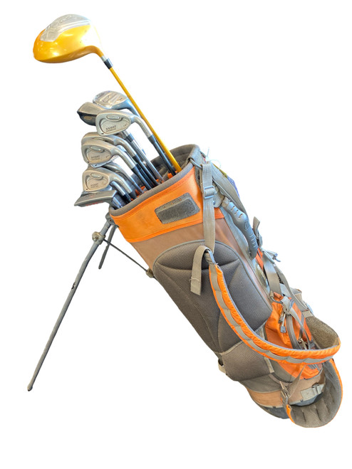 Vist Large View of Product Image Which is Used GOLF PACKAGE SET Mens Package Set RH Orange 13 Piece