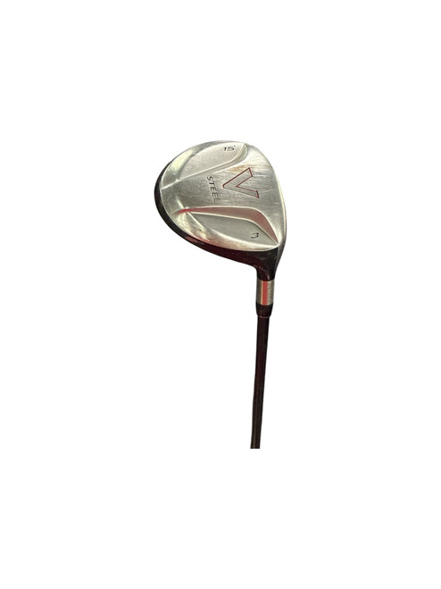 Vist Large View of Product Image Which is Used Taylormade V STEEL Mens Fairway Wood RH 3 Wood