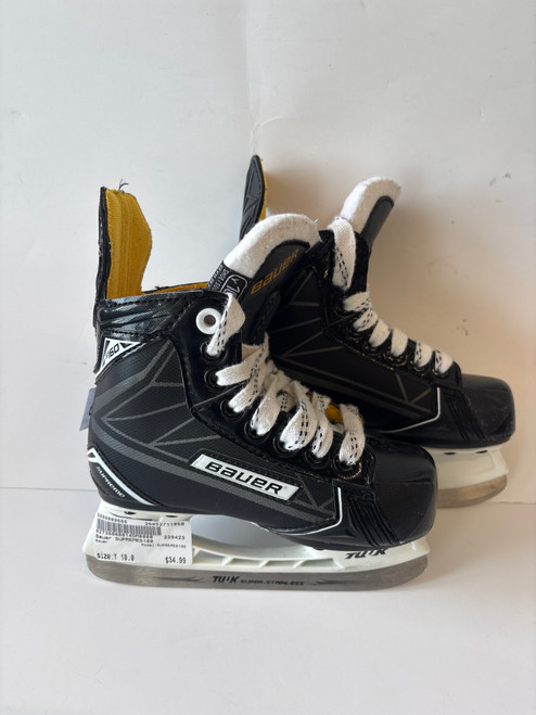 Vist Large View of Product Image Which is Used Bauer SUPREMES160 Youth Hockey Skate Youth 10.0