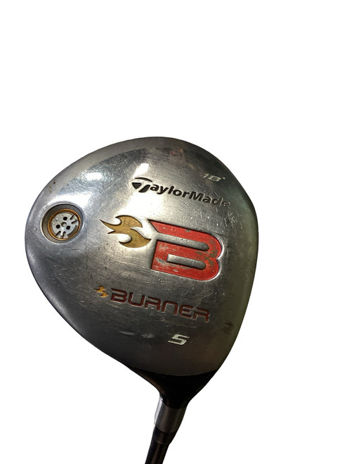 Vist Large View of Product Image Which is Used Taylormade BURNER 18 DEGREE Mens Fairway Wood RH 5 Wood