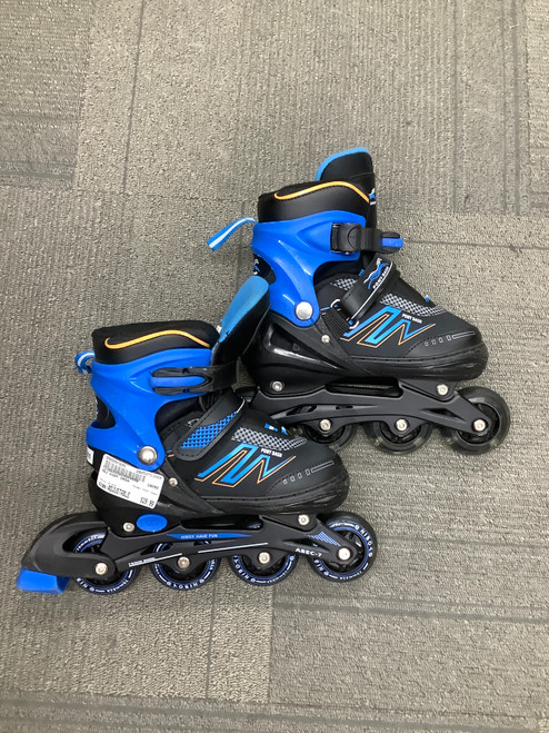 Vist Large View of Product Image Which is Used PONY DASH Junior Rec Fitness Skates Black Adjustable