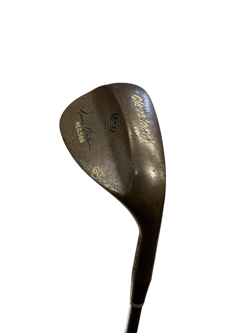 Vist Large View of Product Image Which is Used Cleveland TOUR ACTION 60 DEGREE Golf Wedge Mens RH Silver 60 Degree