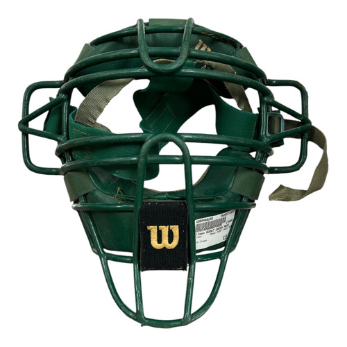 Vist Large View of Product Image Which is Used Wilson A3007 GREEN MASK Catchers Mask Green