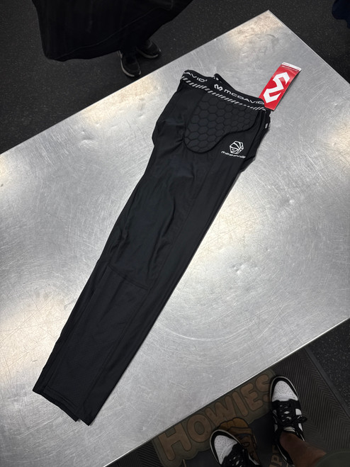 Vist Large View of Product Image Which is New McDavid HEX BASKETBALL COMP 3/4 Basketball Adult Bottom Black LG