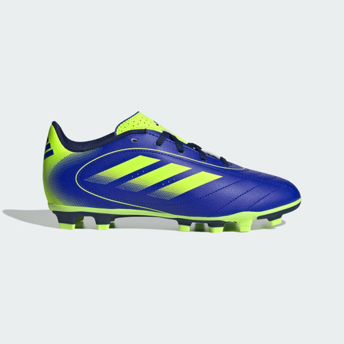 Vist Large View of Product Image Which is Adidas Goletto IX FG/MG Soccer Cleats, Blue/Yellow