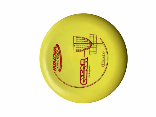 Vist Large View of Product Image Which is Used Innova AVIAR Disc Golf Putter Yellow 150g