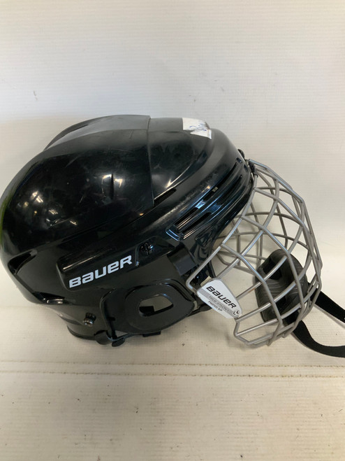 Vist Large View of Product Image Which is Used Bauer BHH2100 EXPIRED Helmet Cage Combo Black SM
