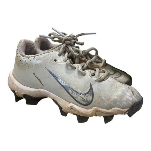 Vist Large View of Product Image Which is Used Nike DIAMOND BB/SB Cleats White Youth 12.0