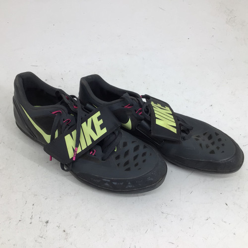 Vist Large View of Product Image Which is Used Nike ZOOM ROTATIONAL 6 SR 11.5 THROWING SHOE Track & Field Cleats Adult Black Senior 11.5