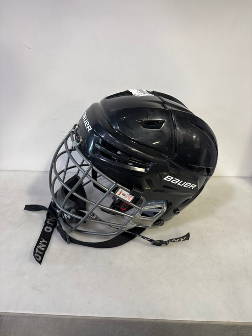 Vist Large View of Product Image Which is Used Bauer RE-AKT 65 Helmet Cage Combo Black SM