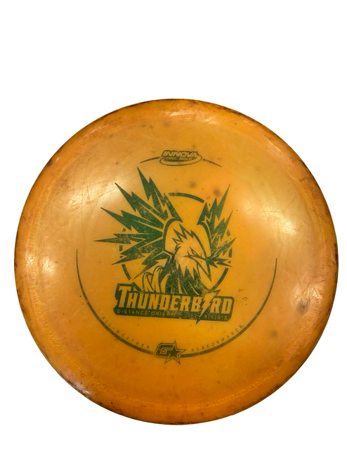 Vist Large View of Product Image Which is Used Innova GSTAR THUNDERBIRD Disc Golf Driver Orange