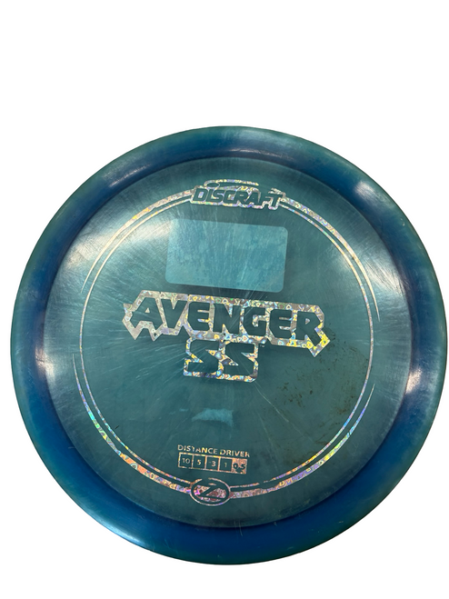 Vist Large View of Product Image Which is Used Discraft AVENEGR SS Disc Golf Driver Royal Blue