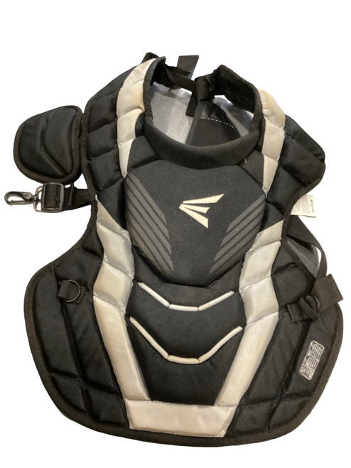 Vist Large View of Product Image Which is Used Easton BLACK AND GREY CHEST PROTECTOR Catchers Chest Protector Black Intermed