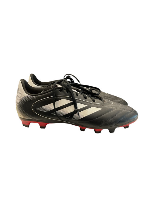 Vist Large View of Product Image Which is Used Adidas GOLETTO SZ 12 BB/SB Cleats Black Senior 12