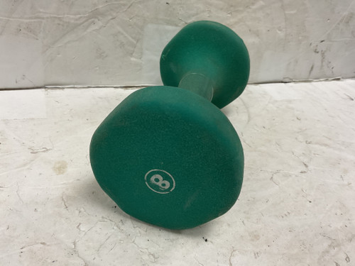 Vist Large View of Product Image Which is Used Hex Dumbbell Green 8 lb