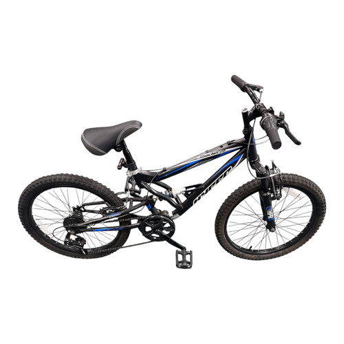 Vist Large View of Product Image Which is Used Hyper SHOCKER 20 Mountain Bike Boys Black 24"