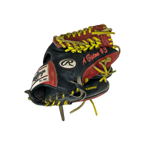 Vist Large View of Product Image Which is Used Rawlings PRO206-4 BB/SB Glove RH Throw None 12"