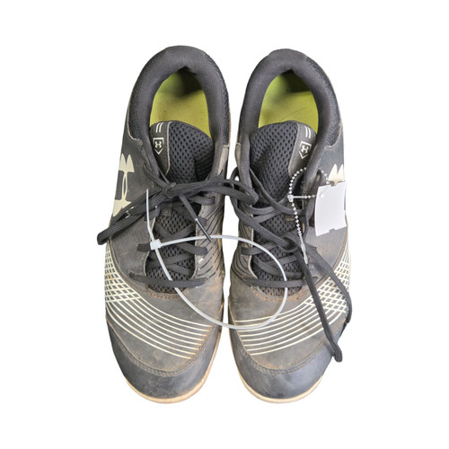 Vist Large View of Product Image Which is Used Under Armour BASEBALL CLEATS SZ 8.5 BB/SB Cleats Black Senior 8.5