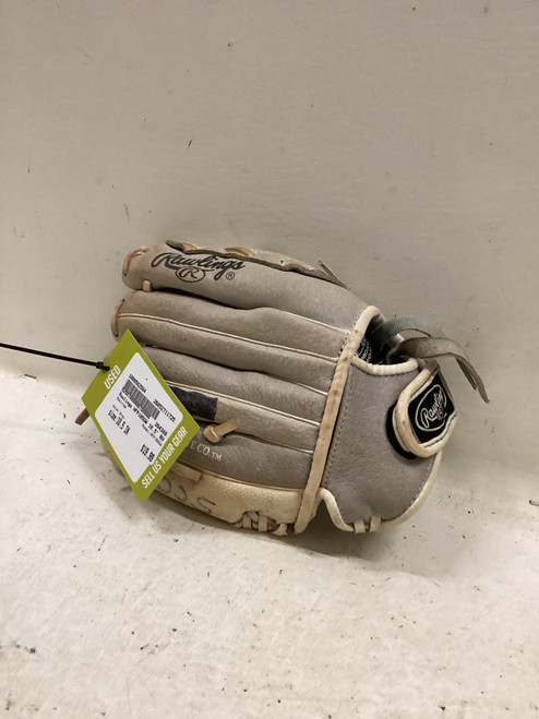 Vist Large View of Product Image Which is Used Rawlings HFP105GW BB/SB Glove RH Throw Grey 10 1/2"