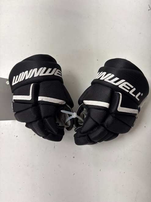 Vist Large View of Product Image Which is Used WinnWell AMP500 Youth Gloves Black 8"