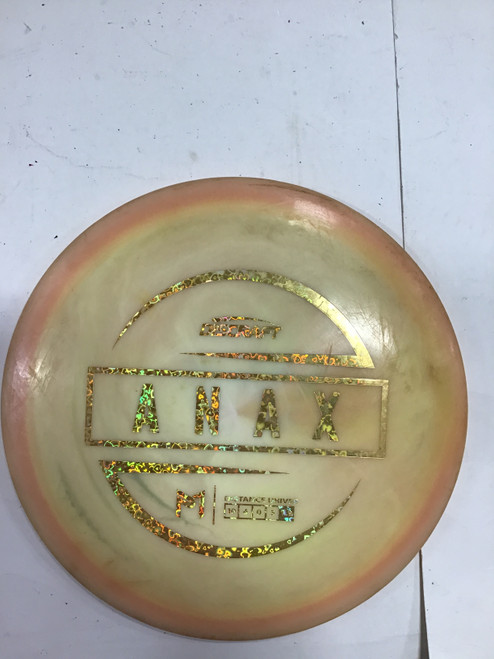 Vist Large View of Product Image Which is Used Discraft ESP ANAX Disc Golf Driver Orange 173g