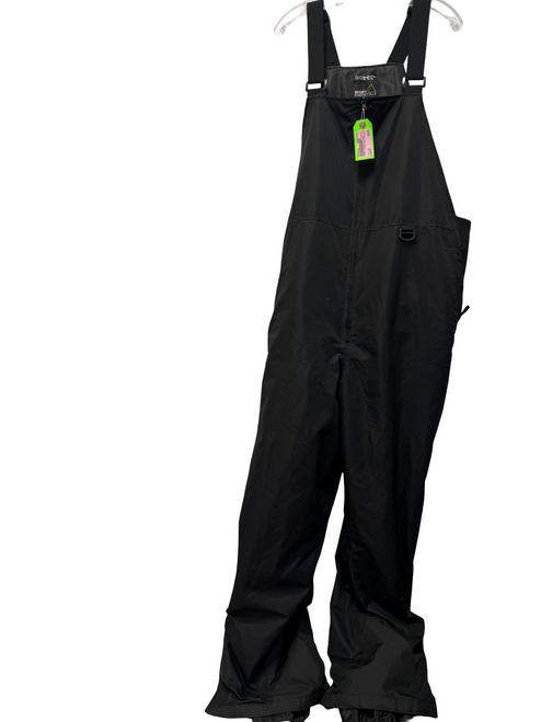 Vist Large View of Product Image Which is Used SPORT ESSENTIALS Mens Snow Bibs Black 2XL