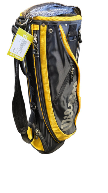 Vist Large View of Product Image Which is Used Wilson WILSON Mens Stand Bag Black