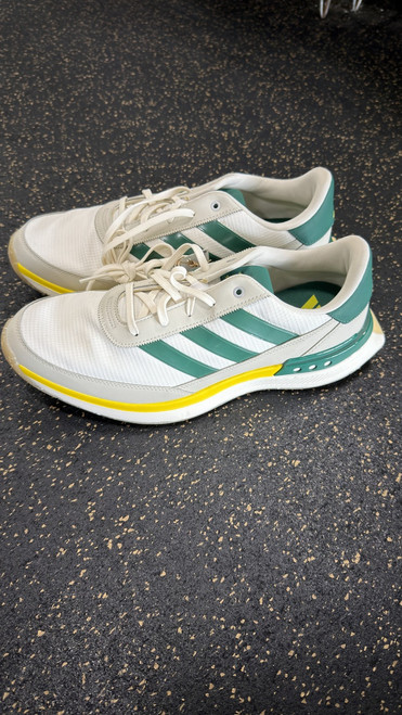 Vist Large View of Product Image Which is Used Adidas Mens Golf Shoes None Adjustable