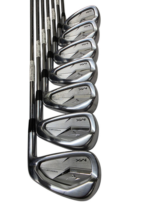 Vist Large View of Product Image Which is Used Mizuno MX SPEED Mens Iron Set RH 5-9, P, G Stiff