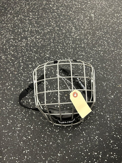 Vist Large View of Product Image Which is Used Bauer Hockey Wire Mask Grey LG