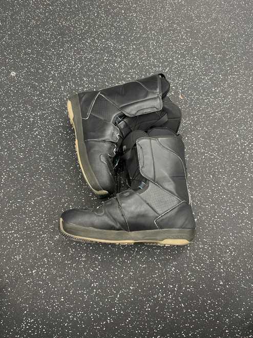 Vist Large View of Product Image Which is Used Salomon SNOWSPORTS Mens Snowboard Boots Black Senior 13.5