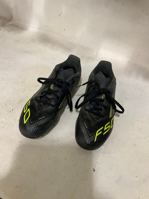 Vist Large View of Product Image Which is Used Adidas F50 BB/SB Cleats Black Youth 08.0