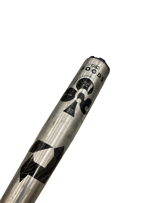 Vist Large View of Product Image Which is Used Demarini THE GOODS BB/SB High School -3 Bat Silver 33"