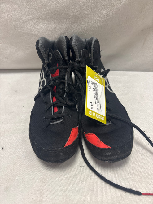 Vist Large View of Product Image Which is Used Rudis Wrestling Shoes Black Senior 7.5